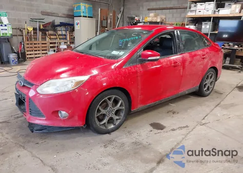 2014 Ford Focus Se from USA, damaged, VIN 1FADP3F28EL337745